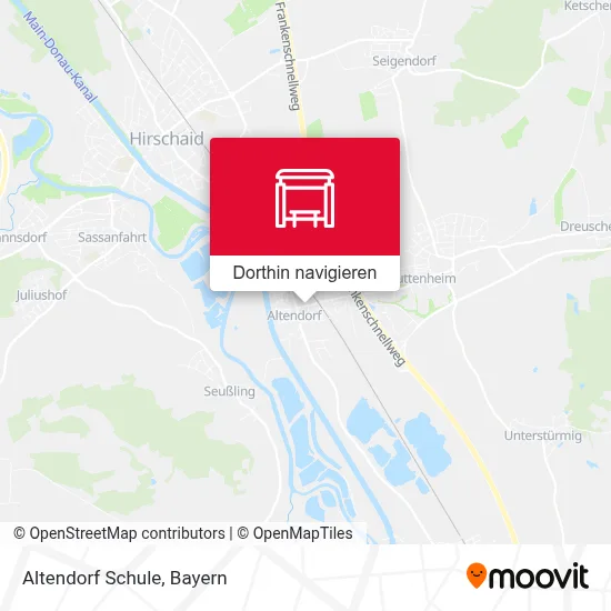 Altendorf Schule Karte