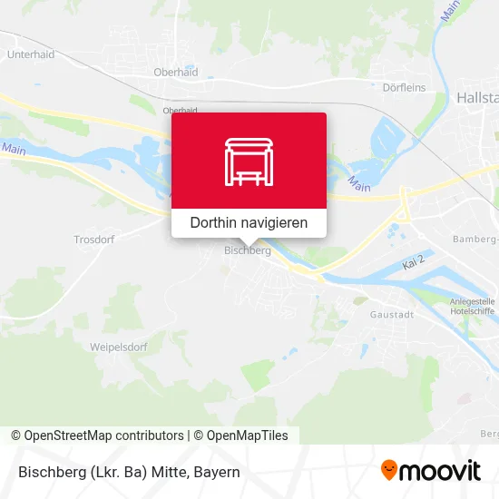 Bischberg (Lkr. Ba) Mitte Karte