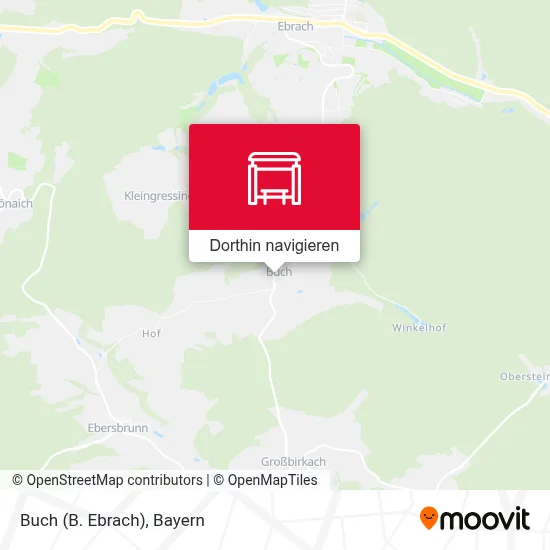 Buch (B. Ebrach) Karte