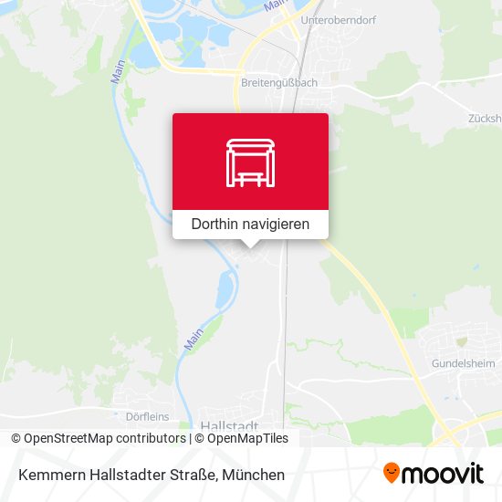 Kemmern Hallstadter Straße Karte