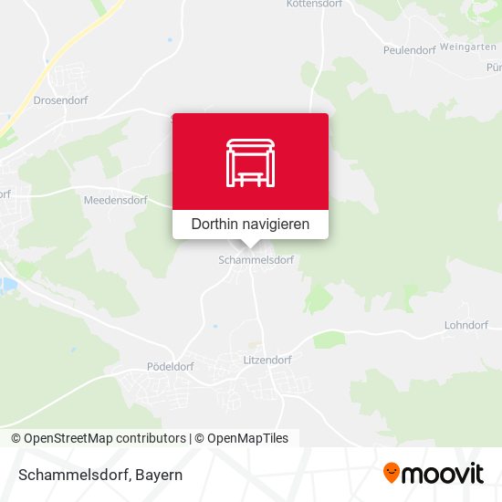 Schammelsdorf Karte