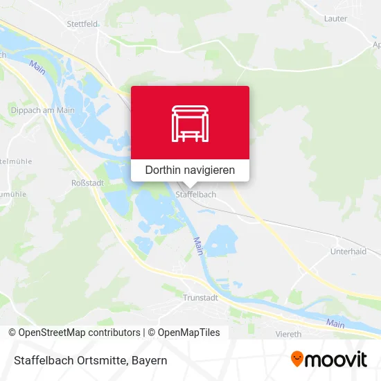 Staffelbach Ortsmitte Karte