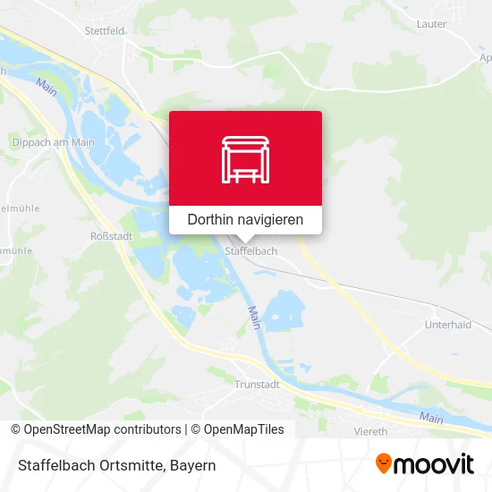 Staffelbach Ortsmitte Karte