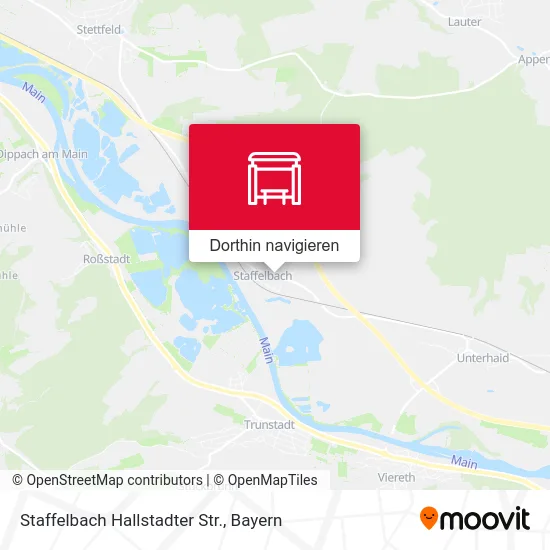 Staffelbach Hallstadter Str. Karte