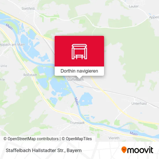 Staffelbach Hallstadter Str. Karte