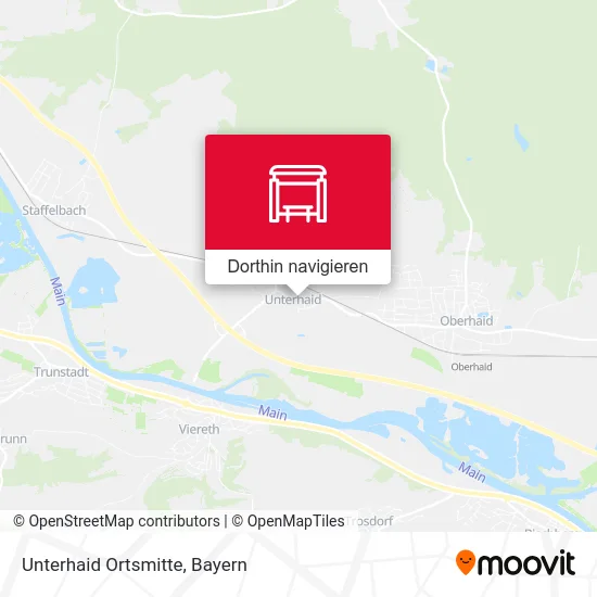 Unterhaid Ortsmitte Karte