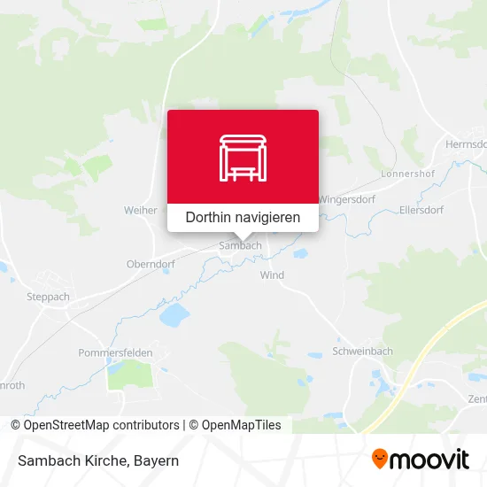 Sambach Kirche Karte