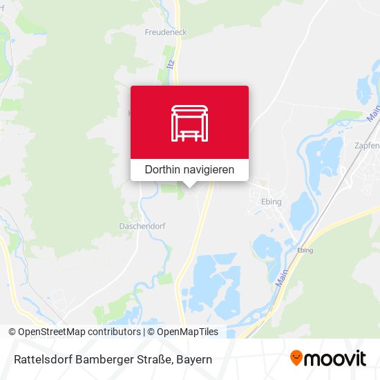 Rattelsdorf Bamberger Straße Karte