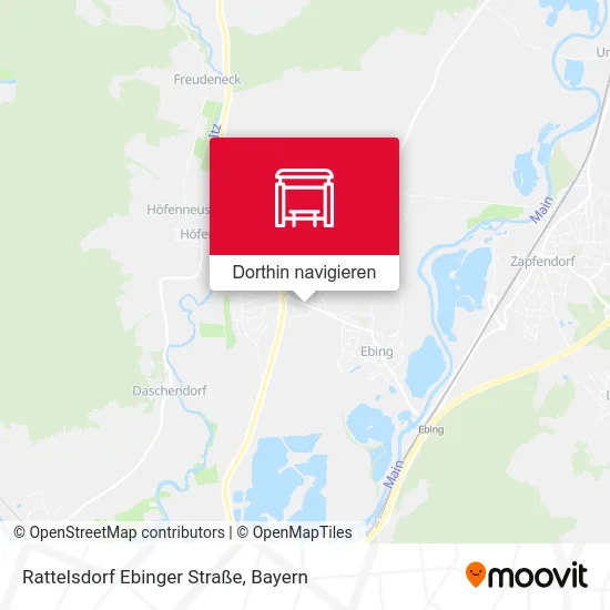 Rattelsdorf Ebinger Straße Karte