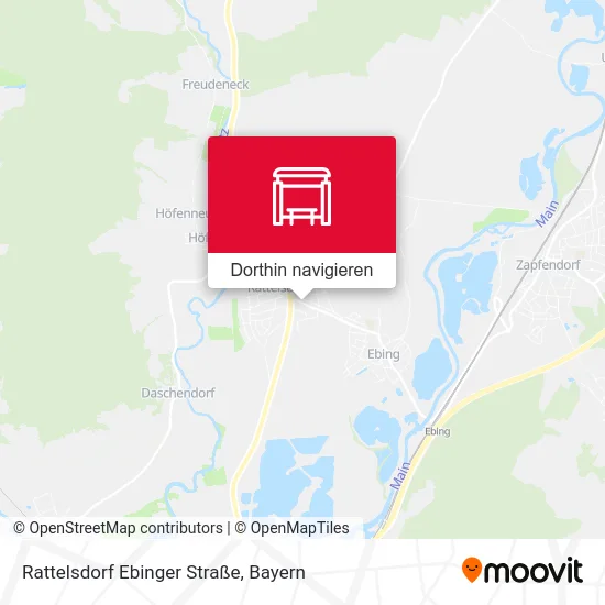 Rattelsdorf Ebinger Straße Karte