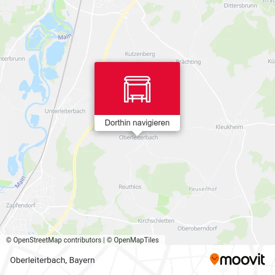 Oberleiterbach Karte