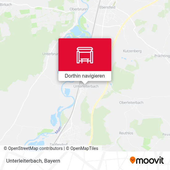 Unterleiterbach Karte