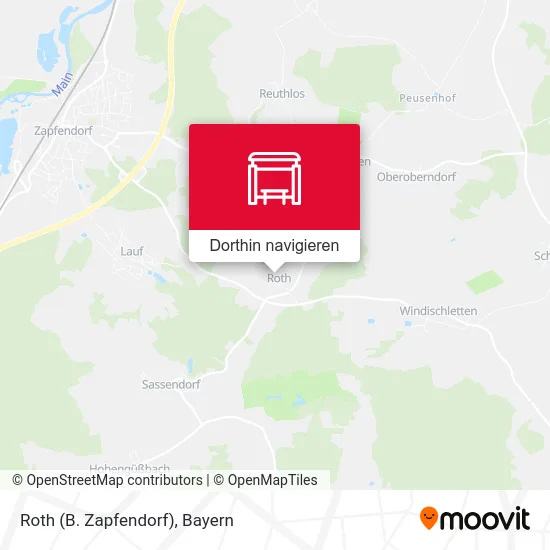 Roth (B. Zapfendorf) Karte