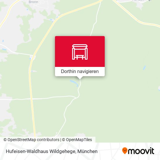 Hufeisen-Waldhaus Wildgehege Karte