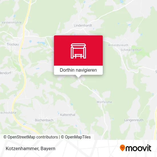 Kotzenhammer Karte