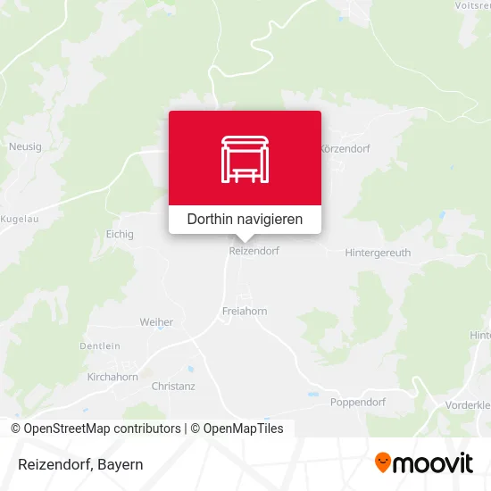 Reizendorf Karte