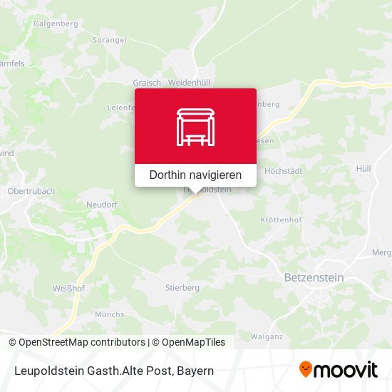 Leupoldstein Gasth.Alte Post Karte