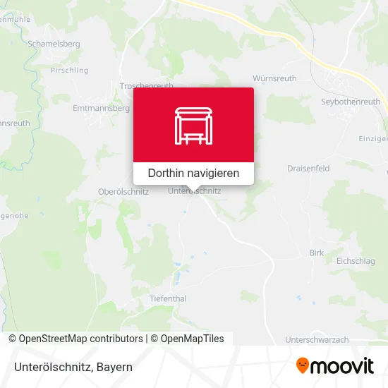 Unterölschnitz Karte