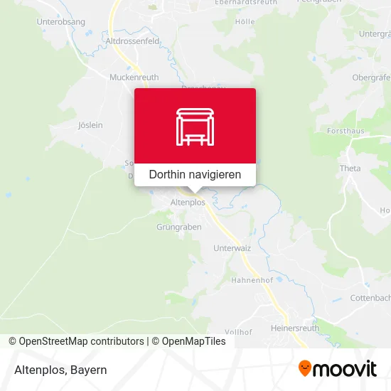 Altenplos Karte
