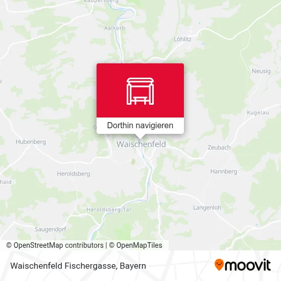 Waischenfeld Fischergasse Karte