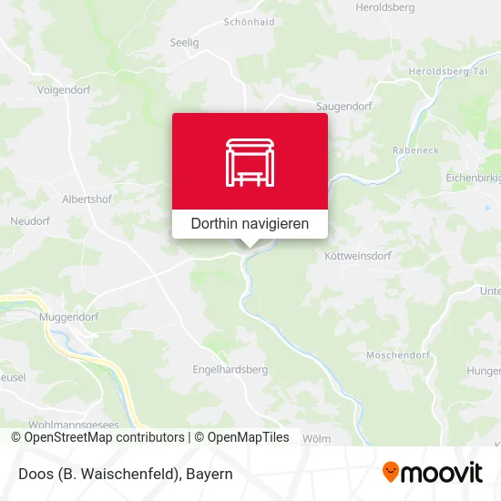 Doos  (B. Waischenfeld) Karte