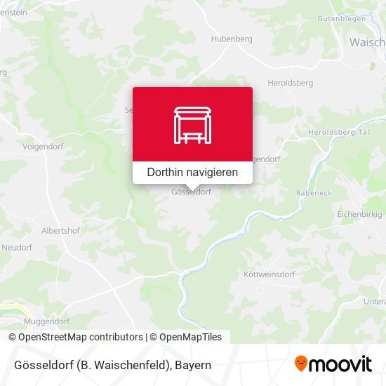 Gösseldorf (B. Waischenfeld) Karte