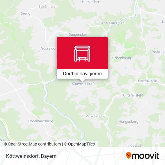 Köttweinsdorf Karte