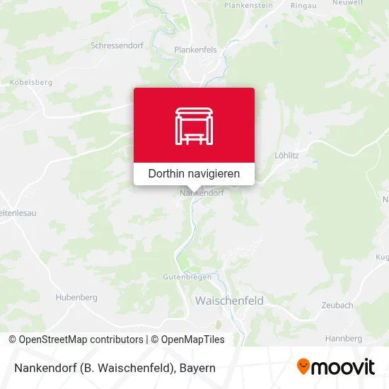 Nankendorf (B. Waischenfeld) Karte