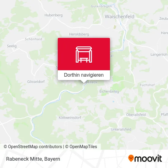 Rabeneck Mitte Karte