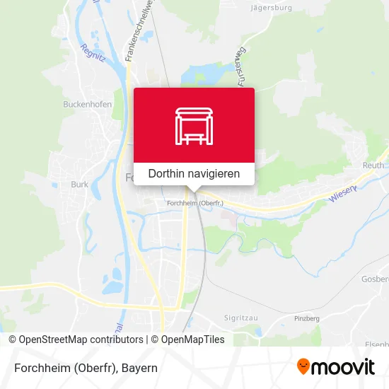 Forchheim (Oberfr) Karte