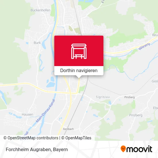 Forchheim Augraben Karte
