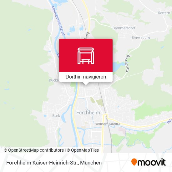 Forchheim Kaiser-Heinrich-Str. Karte