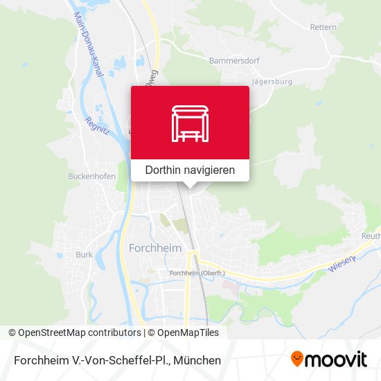 Forchheim V.-Von-Scheffel-Pl. Karte