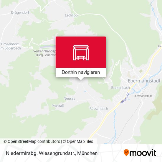 Niedermirsbg. Wiesengrundstr. Karte