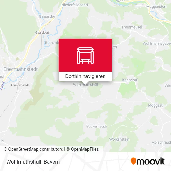 Wohlmuthshüll Karte