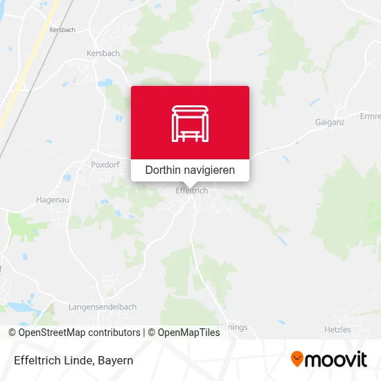 Effeltrich Linde Karte