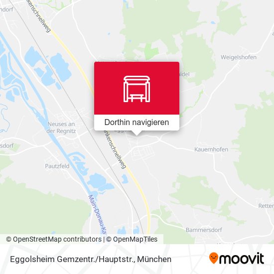 Eggolsheim Gemzentr./Hauptstr. Karte
