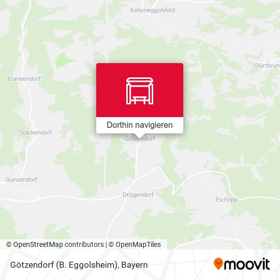 Götzendorf (B. Eggolsheim) Karte