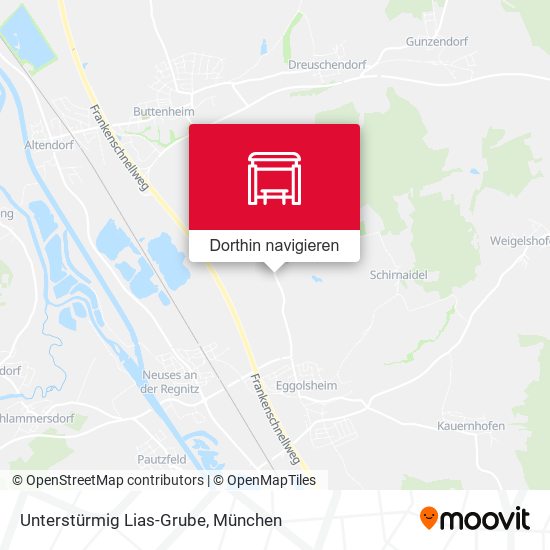 Unterstürmig Lias-Grube Karte