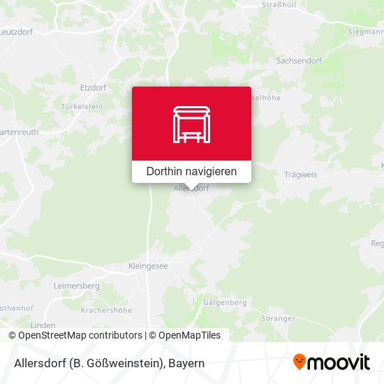 Allersdorf (B. Gößweinstein) Karte
