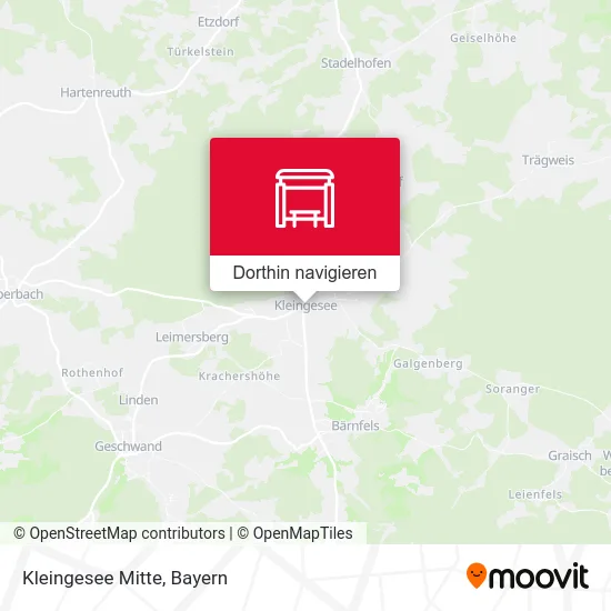 Kleingesee Mitte Karte