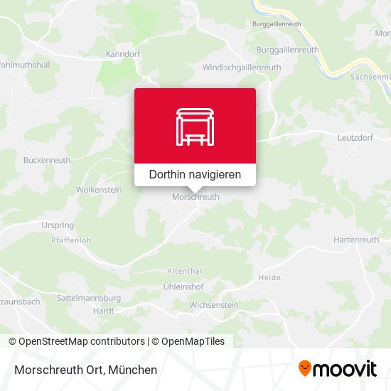 Morschreuth Ort Karte