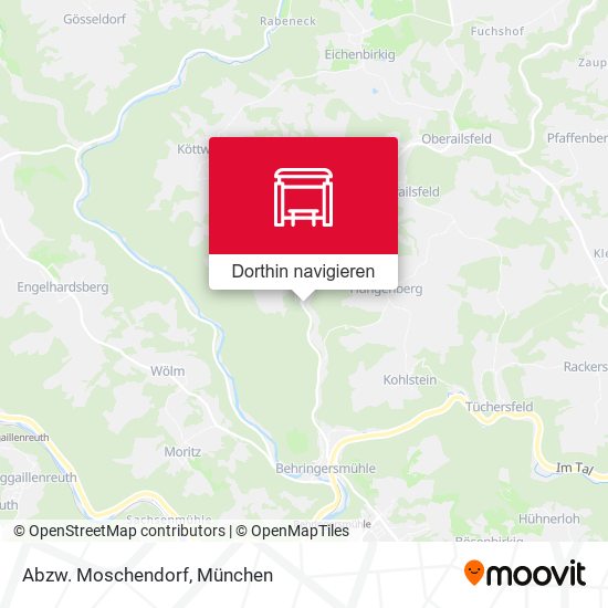 Abzw. Moschendorf Karte