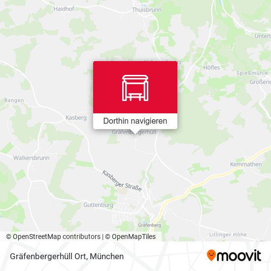 Gräfenbergerhüll Ort Karte