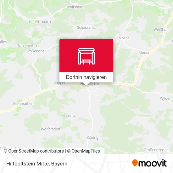 Hiltpoltstein Mitte Karte