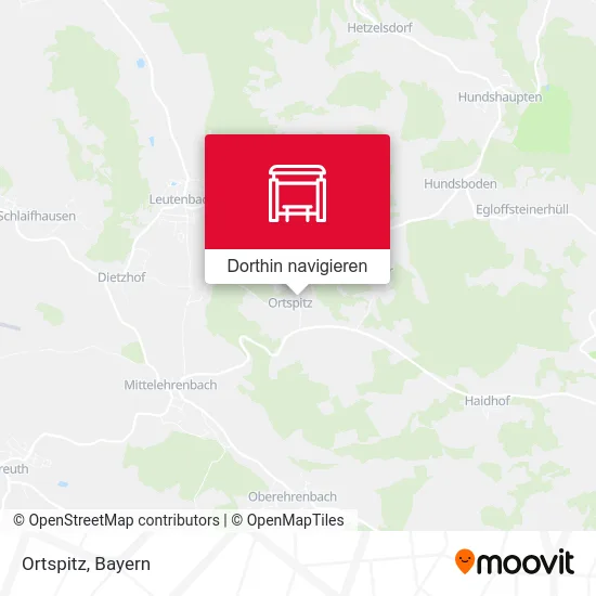Ortspitz Karte