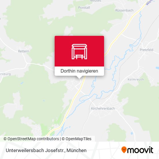 Unterweilersbach Josefstr. Karte