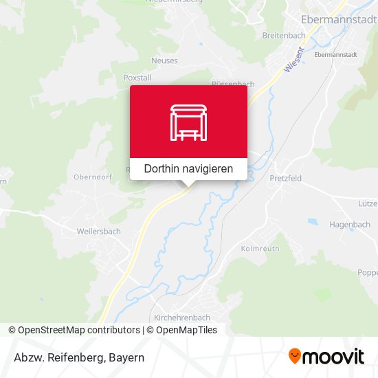 Abzw. Reifenberg Karte