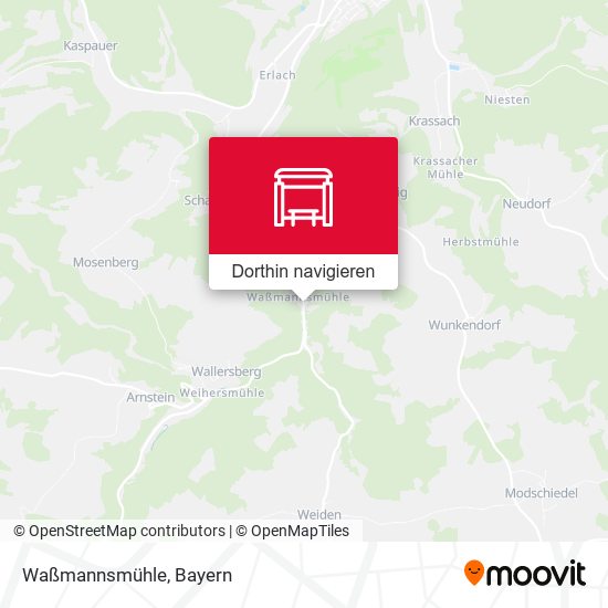 Waßmannsmühle Karte