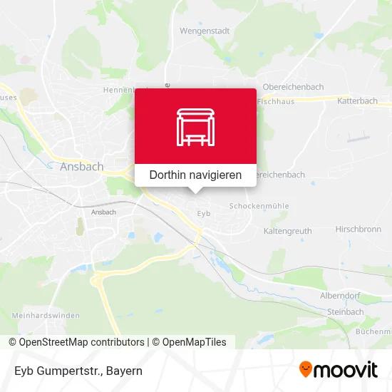 Eyb Gumpertstr. Karte